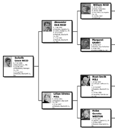 Family Tree sample provided by Linda Coffin
