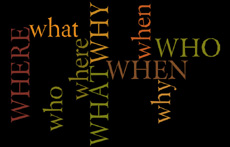 Who What When Where Why wordle